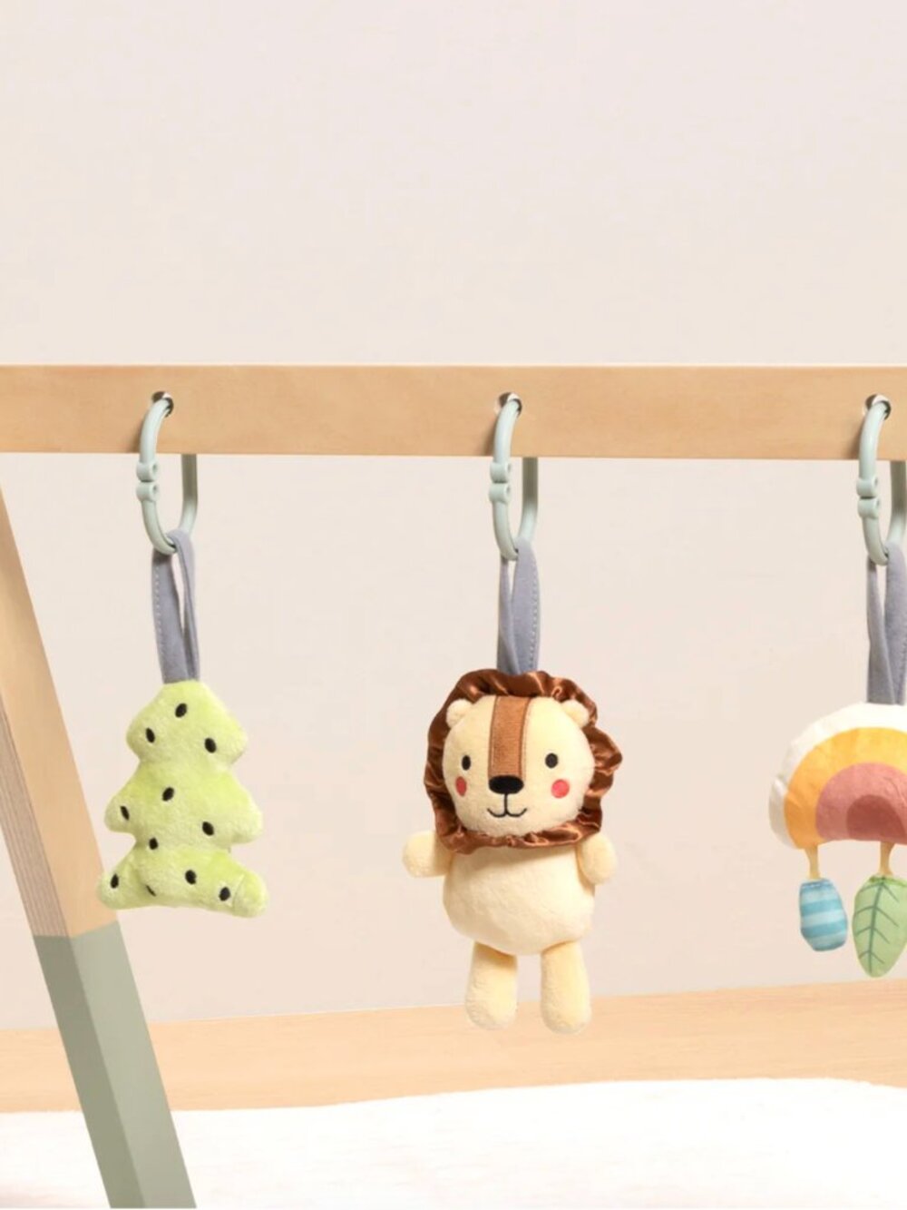 Brand New Wooden Baby Gym - Montessori Activity Center with Hanging Toys - Picture 13 of 16